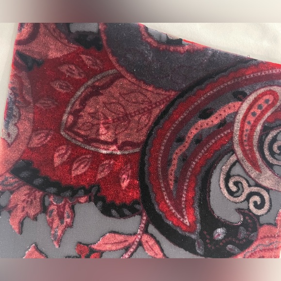 Vintage velvet purse - Picture 3 of 4